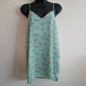 Show Me Your MuMu Sheer Bird Print Tank Top